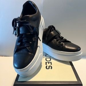 J Slides Aba Buckled Sneakers